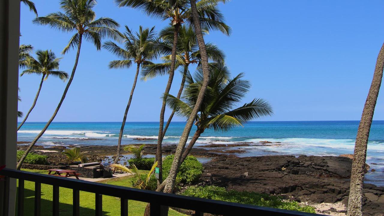 Oceanfront-Incredible Views, Surf Break&Romantic Sunsets at Bali Kai 223 Kailua-Kona Bagian luar foto