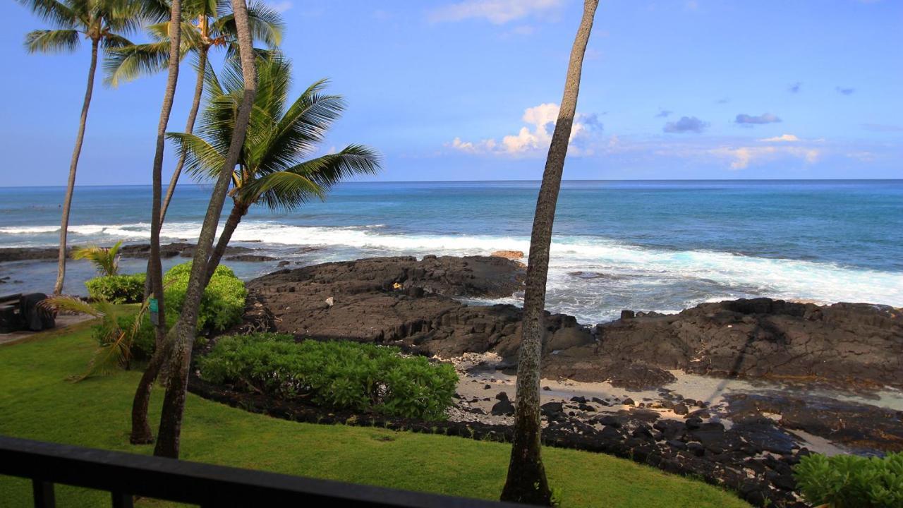 Oceanfront-Incredible Views, Surf Break&Romantic Sunsets at Bali Kai 223 Kailua-Kona Bagian luar foto